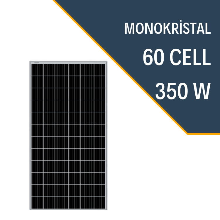 350W MONOKRİSTAL GÜNEŞ PANELİ